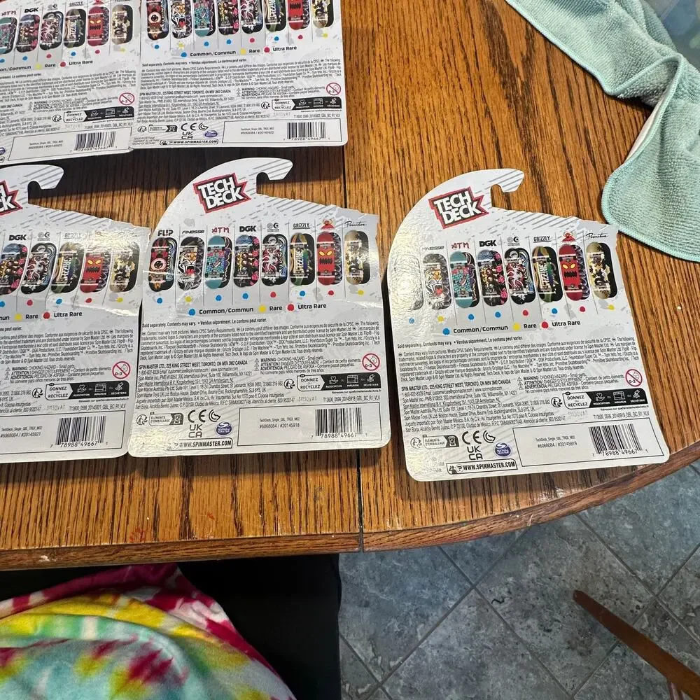 Lot of 8 Tech Deck Steele Series Target Exclusive Spin Master Skateboard *Read